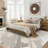 Galaxy Series Abrstract Black/Gray/Ivory/Beige Area Rug-1148320538