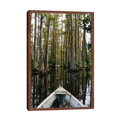 Charleston Cypress Gardens Boat IV 1 Piece Wall Art on Canvas