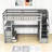 Kids Loft Bed with Drawers-1867887326-1867887324