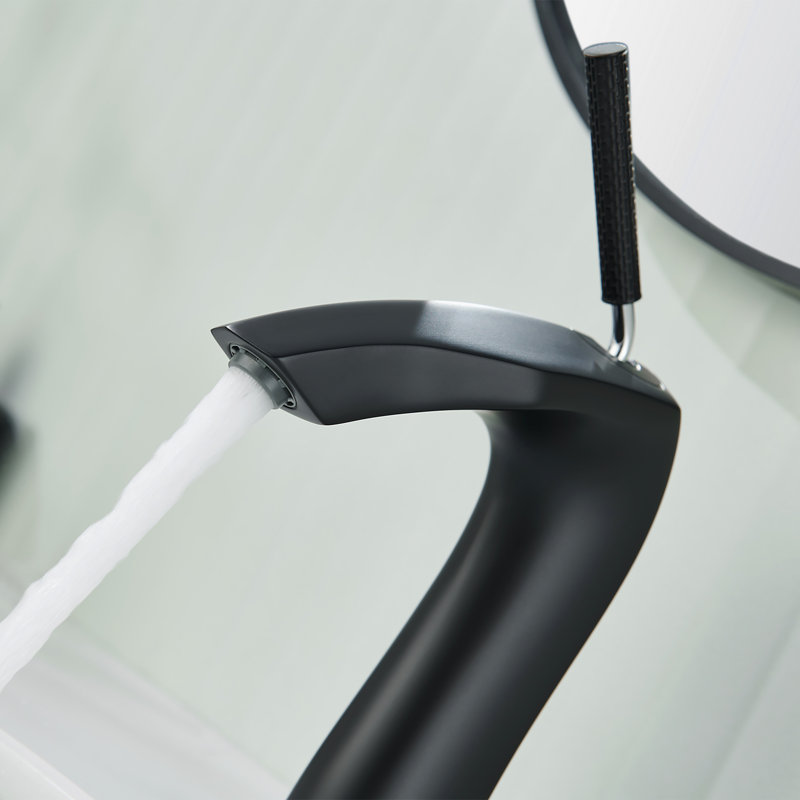 Single-handle Bathroom Faucet, Black