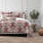 Country Lane Toile Crimson Cotton Coverlet Set  8 Piece-109897278