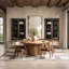 Alvaro Solid Wood Dining Table