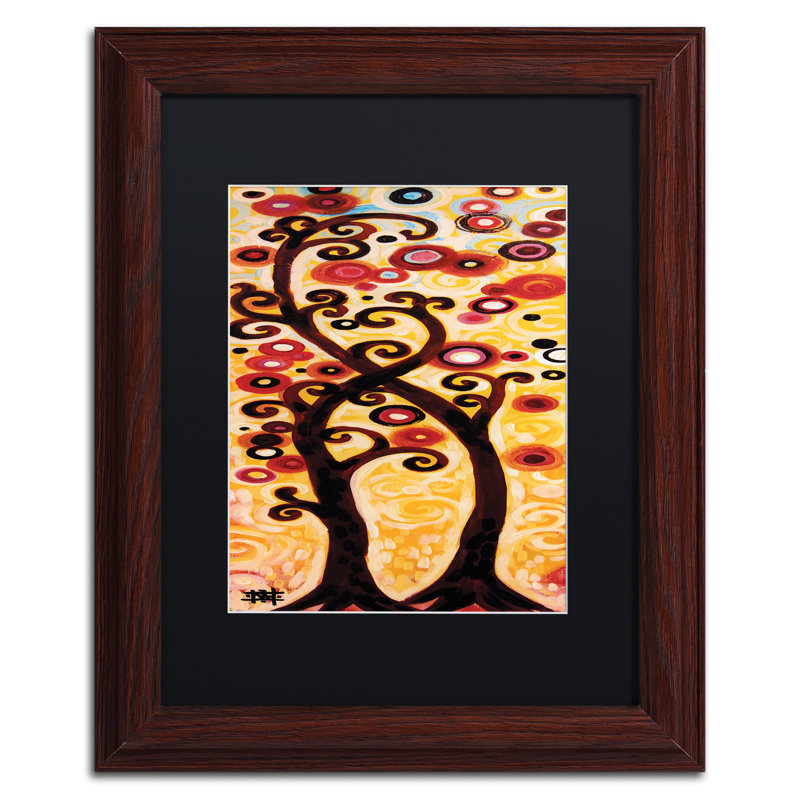 « 012 », reproduction d’art encadrée, Noir, H 14 po x l 11 po x P 0,5 po