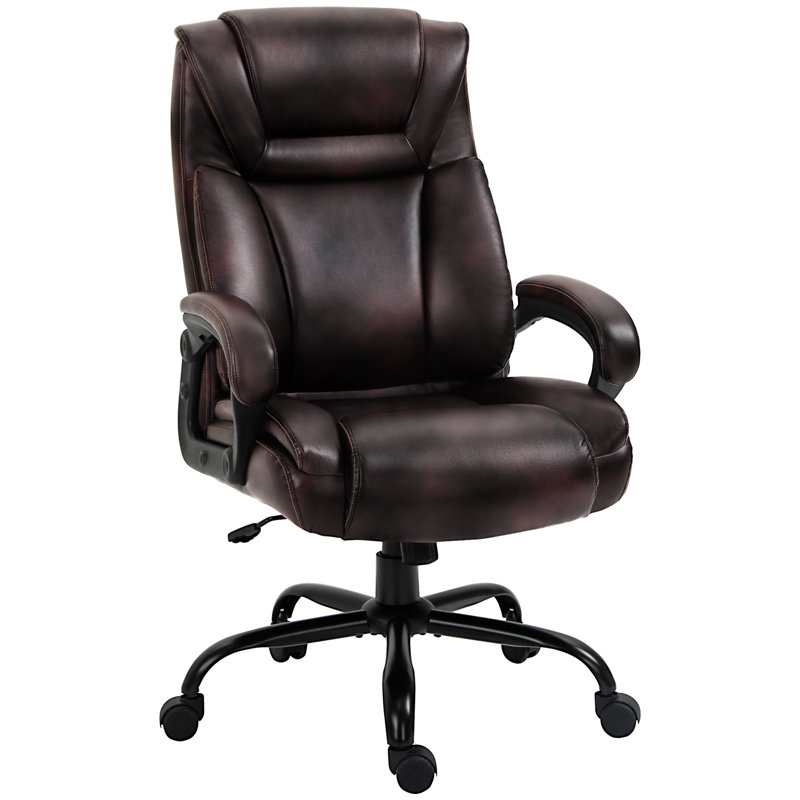 Fauteuil de direction Akalya, Brun