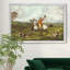 The English Hunt VI - Reproduction d'art graphique sur toile encadrée-651287421-651287362