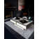 Desrosiers Shinny Bordered Charcoal/Silver Area Rug