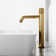 Apollo Button Operated Single Hole Bathroom Vessel Sink Faucet