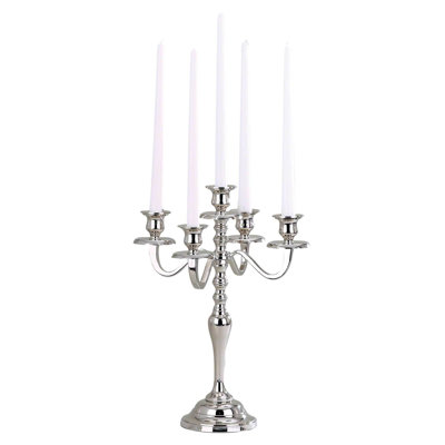 18 " Aluminum Candelabra