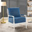 Upholstered Spool Accent Chair With Turned Wood Frame-510063593-510063595