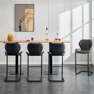 Tabouret, chaise de bar et tabouret avec pieds en métal Kanoi