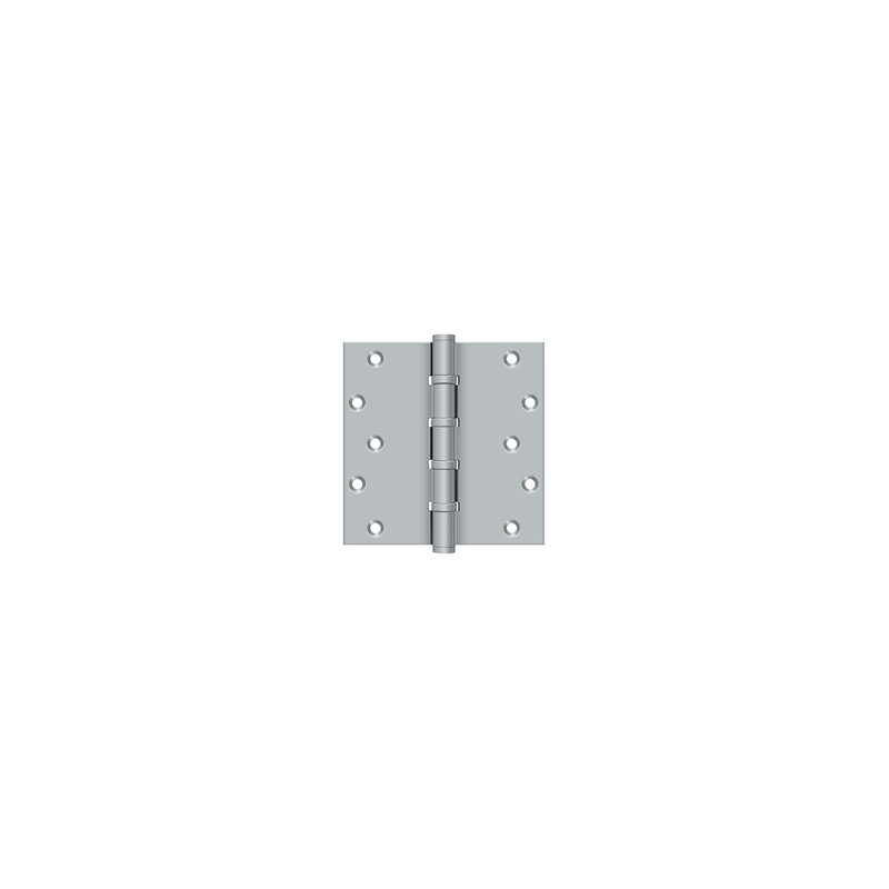 Butt Bearing Hinge, Brushed Chrome