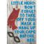 Cicely «Superhero Bedtime Rules», reproduction sur toile tendue-475285887