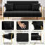 Color 2 Seater Loveseat ,143 CM wide  Sofa Couch-124637689
