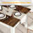 Dining Table For 4-6 People, 62-Inch Rectangular Kitchen Table With Solid Wood Legs-1281809977-1281809982