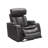 Asahd Leather Power Reclining Home Theater Seat with Cup Holder-2089850472