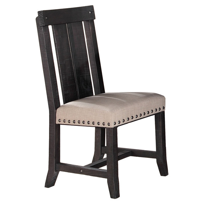 Gaudette 19'' H Upholstered Pine Side Chair
