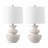 Serra 18 Inch Resin Table Lamp Set Of 2