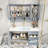 French modern light luxury style bathroom cabinet