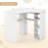 Yeramis Wrought Studio? L-shaped Computer Desk With Storage Shelves Adjustable Shelf For Home Office-1025644532