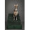 Escalier pour chien, rampe pour lit pour chien, escalier pour lit haut, conception pour les petites et grandes races, collection en cuir durable à 4 marches pour animal (densité de mousse de 35)