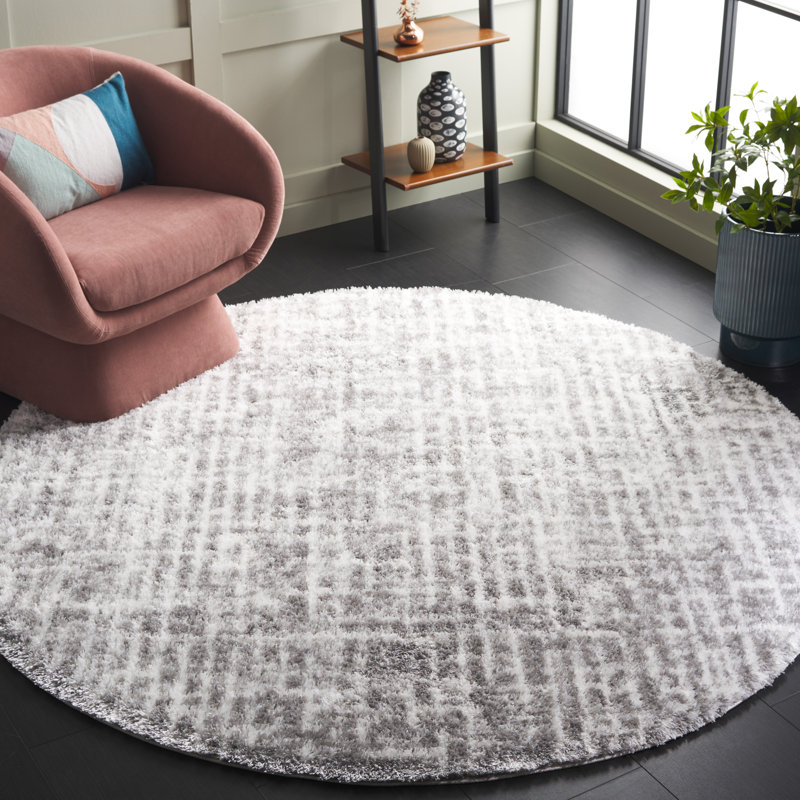 Tahoe Shag Rug, Rond 6 pi 7 po