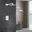 Système de douche complet Aqua Piazza avec valve brute