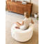 One Seater Compressed Round Curved Sofa Chair-137515551