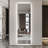 LED Full Length Mirror with 3 Color Dimmable Lights Wall Mounted or Floor Standing Full Body Mirror for Bedroom Dressing Room-1210559606