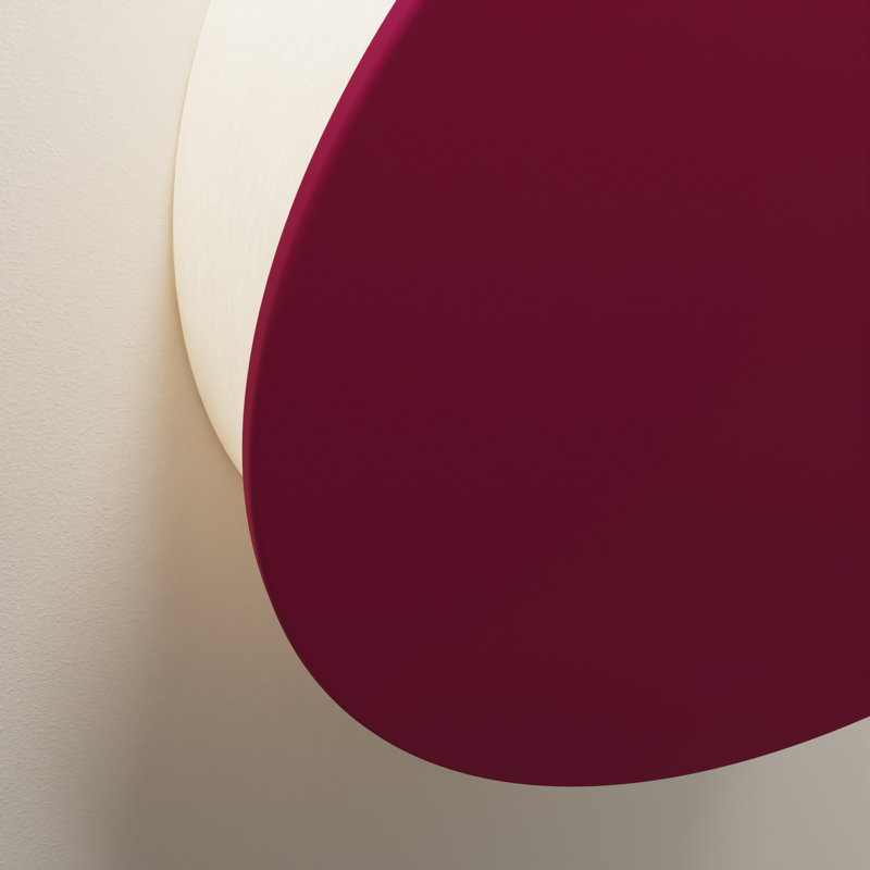 Lune Wall Sconce, Hibiscus