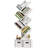 Jadavian Geometric Storage Bookcase-674770272