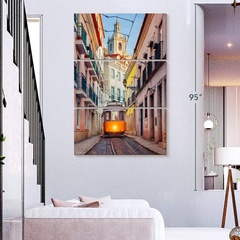 Sireci Tram Twilight Ride, 74" H x 48" W