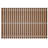 Teak Wood Folding Bath Shower Mat