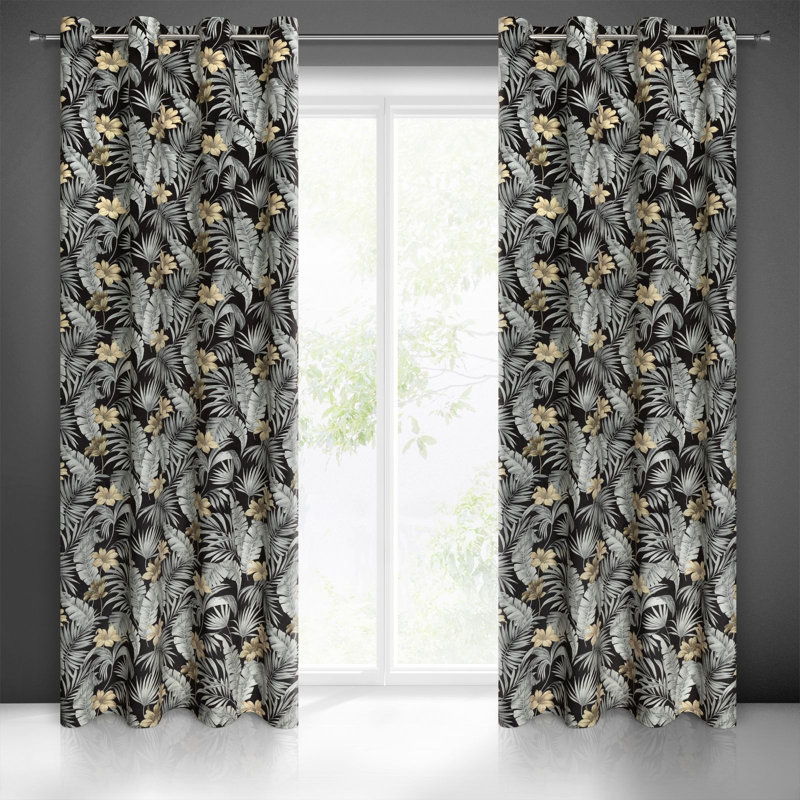 Samak Blackout Curtains Single Panel