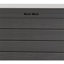 Dakota Fields Ailise 120cm W 324L Water Resistant Plastic Lockable Deck Box in Anthracite/Brown