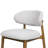 Gefjun Upholstered Counter Stool with Solid Wood Frame