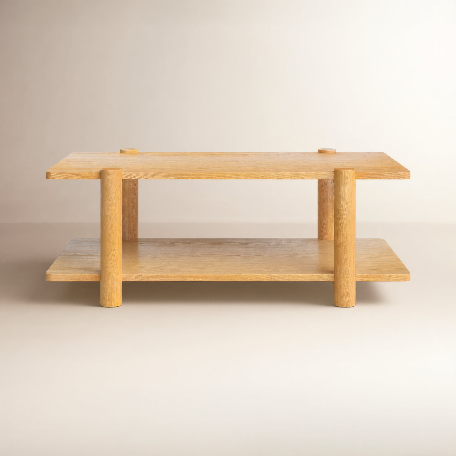 Hepburn 48" Coffee Table, Natural