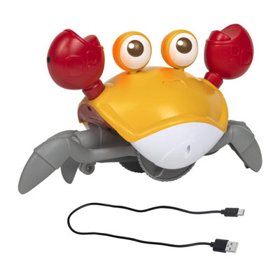 Chargable Crawling Crab Toy