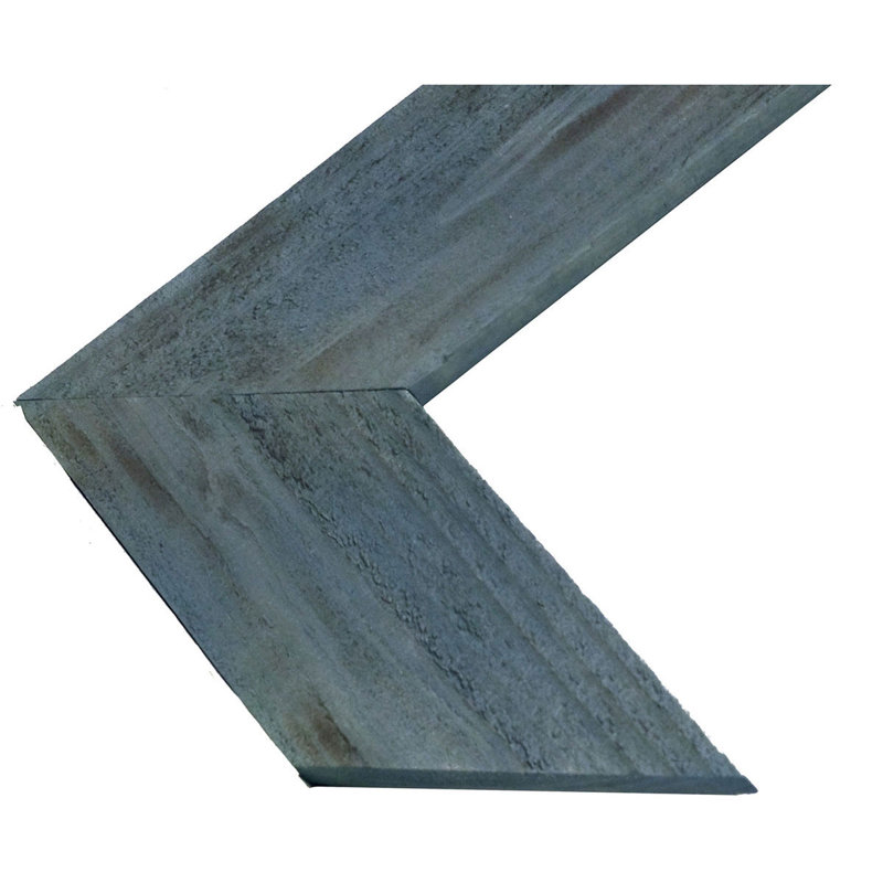 Décoration murale en bois de grange vintage, Bleu bois flotté, H 16 po x l 13 po x P 0,75 po