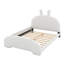 Lit plateforme tapissier pleine grandeur Aerius