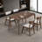 29.5" H 5-Piece Wood Dining Table Set-351535163-344990258