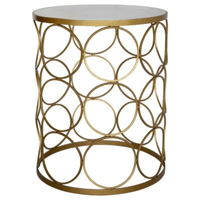 Glenwick Marble End Table