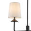 Bridgette 4 - Light Steel Sputnik Modern Linear Chandelier-113873690