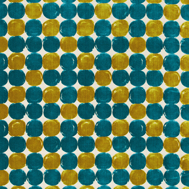 Hot Spot Fabric, Peacock