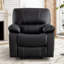 Fauteuil inclinable manuel en cuir respirant-1808806802