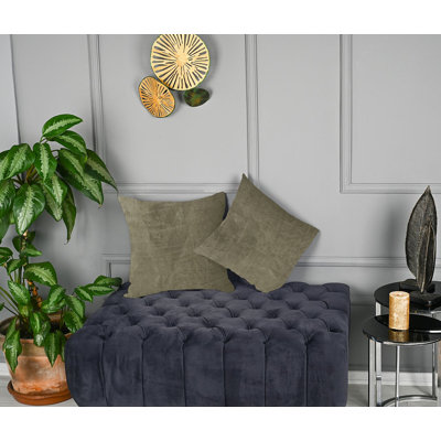 Matte Velvet Cushion Cover - 1 Pc