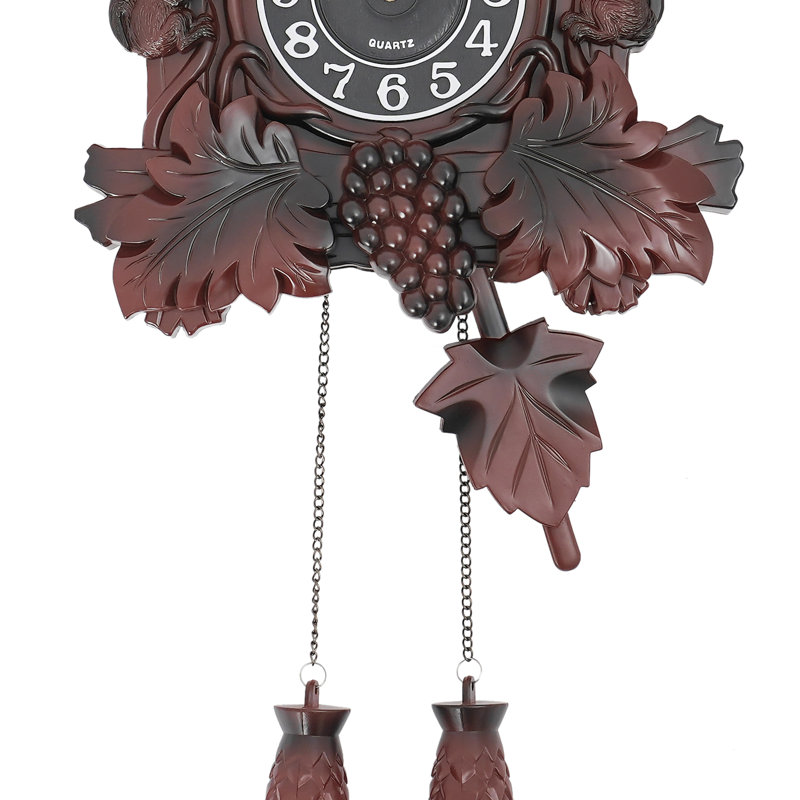 Horloge murale rétro, Rouge