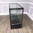 Black Aluminum Showcase Full Vision 48 Inch Frame Shelf Retail Store Display Cabinet