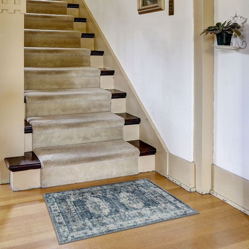 Tapis antidérapant Darryl-James, Rectangle 2 pi x 3 pi