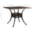 Cranon Square Outdoor with Umbrella Hole Dining Table - 90 cm W 90 cm D-163305558-163305640