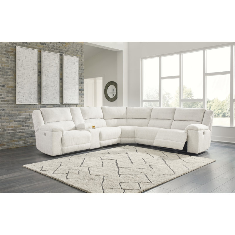 Keensburg 3-Piece Power Reclining Sectional, 43" H x 124" W x 110" D